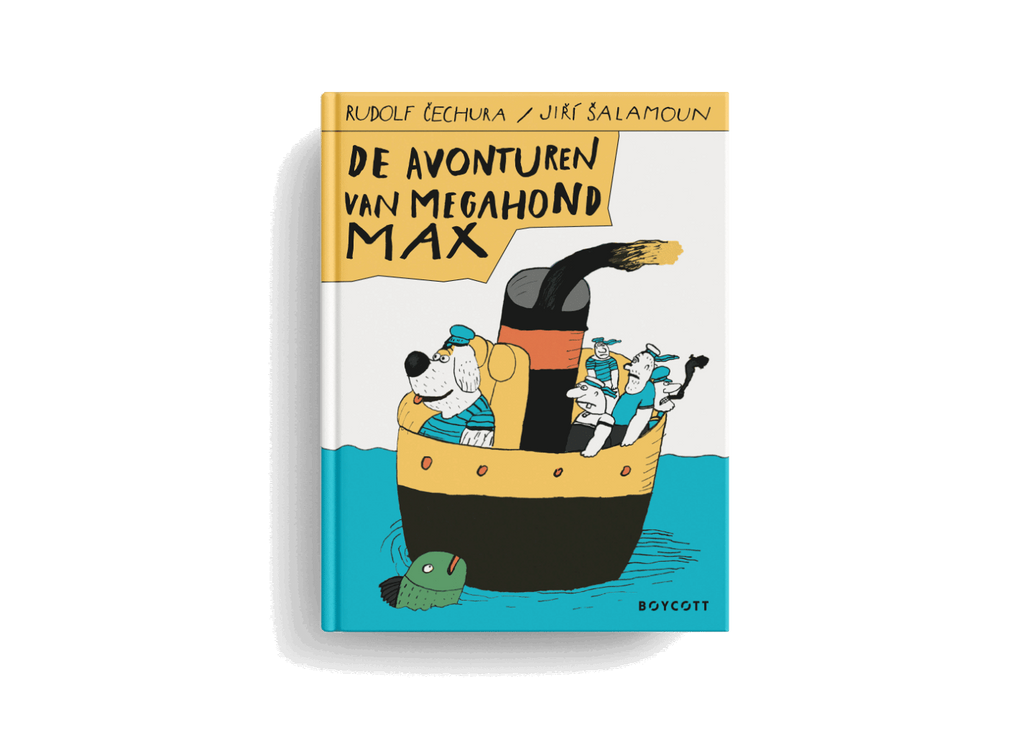 Boek Boycott De avonturen van Megahond Max - K-Deetje Oostkamp Brugge Duurzame Baby- en kinderwinkel
