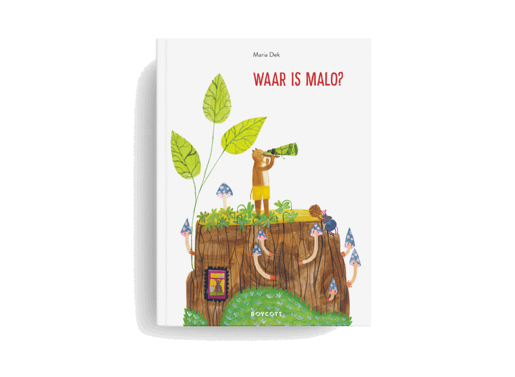 Boek Boycott Waar is Malo? - K-Deetje Oostkamp Brugge Duurzame Baby- en kinderwinkel