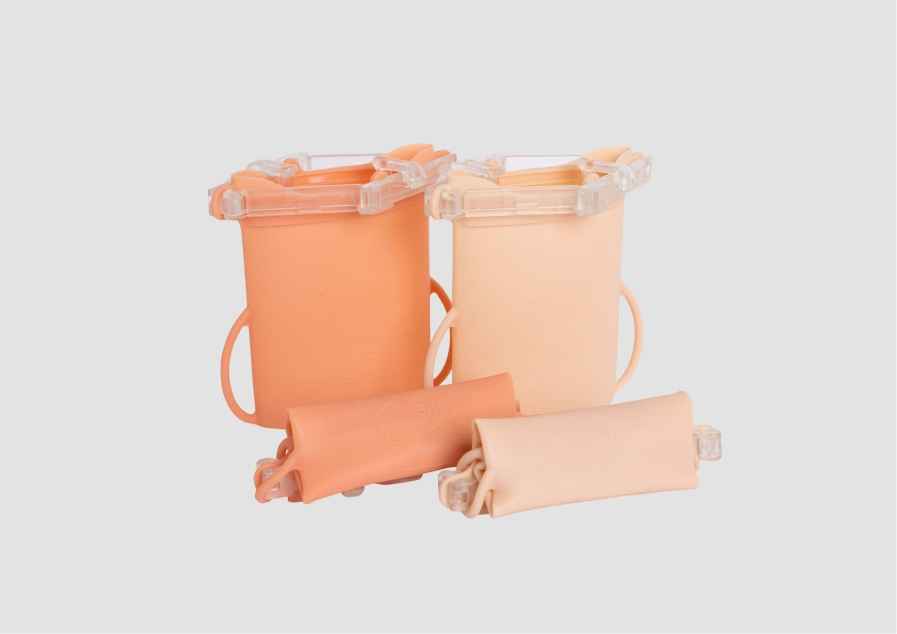Baby On The Move Yummy bag 4-pack Flower - K-Deetje Oostkamp Duurzame Baby- en kinderwinkel