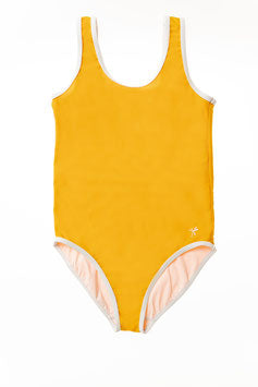 Selva Sauvage Zwempak Golden Yellow - K-Deetje Oostkamp Brugge Duurzame Baby- en kinderwinkel