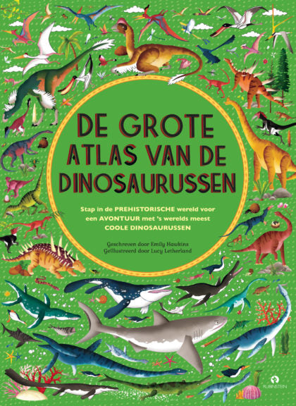 Rubinstein Grote Atlas van de Dinosaurussen - K-Deetje Oostkamp Brugge Duurzame Baby- en kinderwinkel