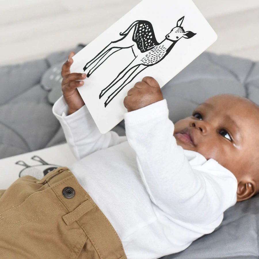 Wee Gallery Art cards for baby Safari - K-Deetje Oostkamp Brugge Duurzame Baby- en kinderwinkel