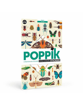Poppik Stickers Maak je eigen poster Insecten - K-Deetje Oostkamp Brugge Duurzame Baby- en kinderwinkel