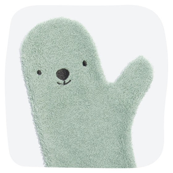 Invented 4 Kids Shower Glove Mintgroen - K-Deetje Oostkamp Brugge Duurzame Baby- en kinderwinkel