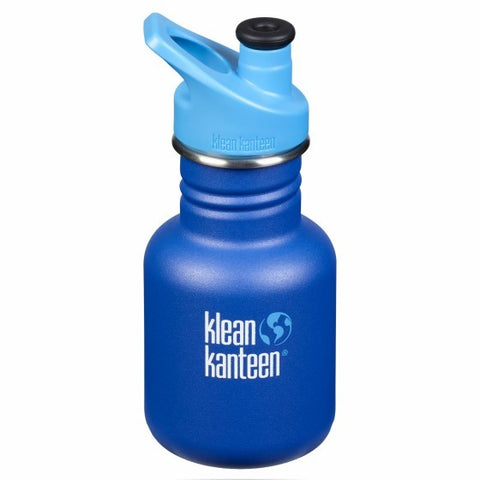 Klean Kanteen classic drinkfles met sportdop 354ml Surfs Up - K-Deetje Oostkamp Duurzame Baby- en kinderwinkel