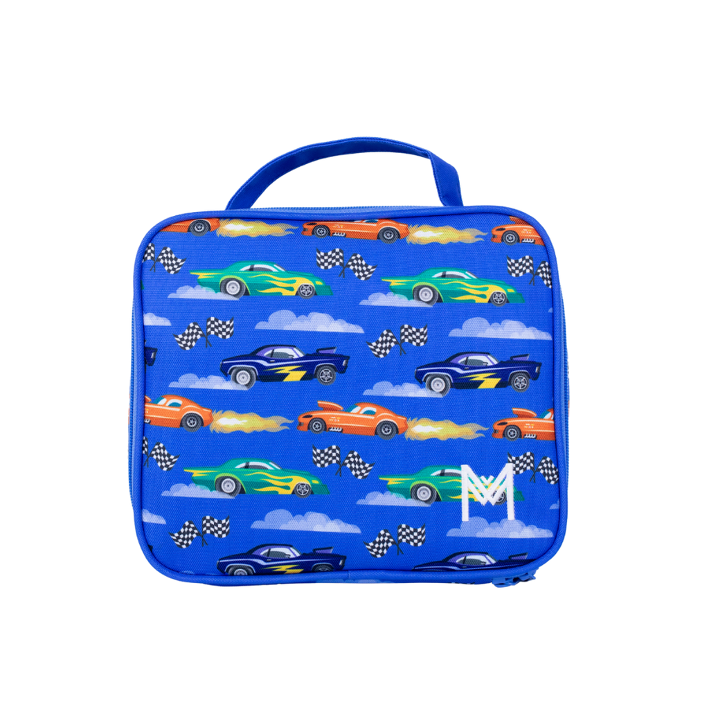 Montii thermische lunchtas Medium Racers - K-Deetje Oostkamp Brugge Duurzame Baby- en kinderwinkel