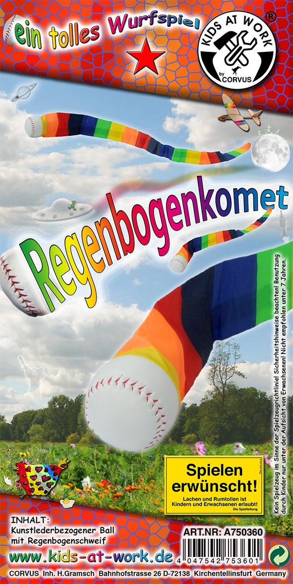 Kids at Work Regenboogkomeet - K-Deetje Oostkamp Brugge Duurzame Baby- en kinderwinkel